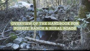 Screenshot of Video Overview of Handbook for Forest, Ranch and Rural Roads